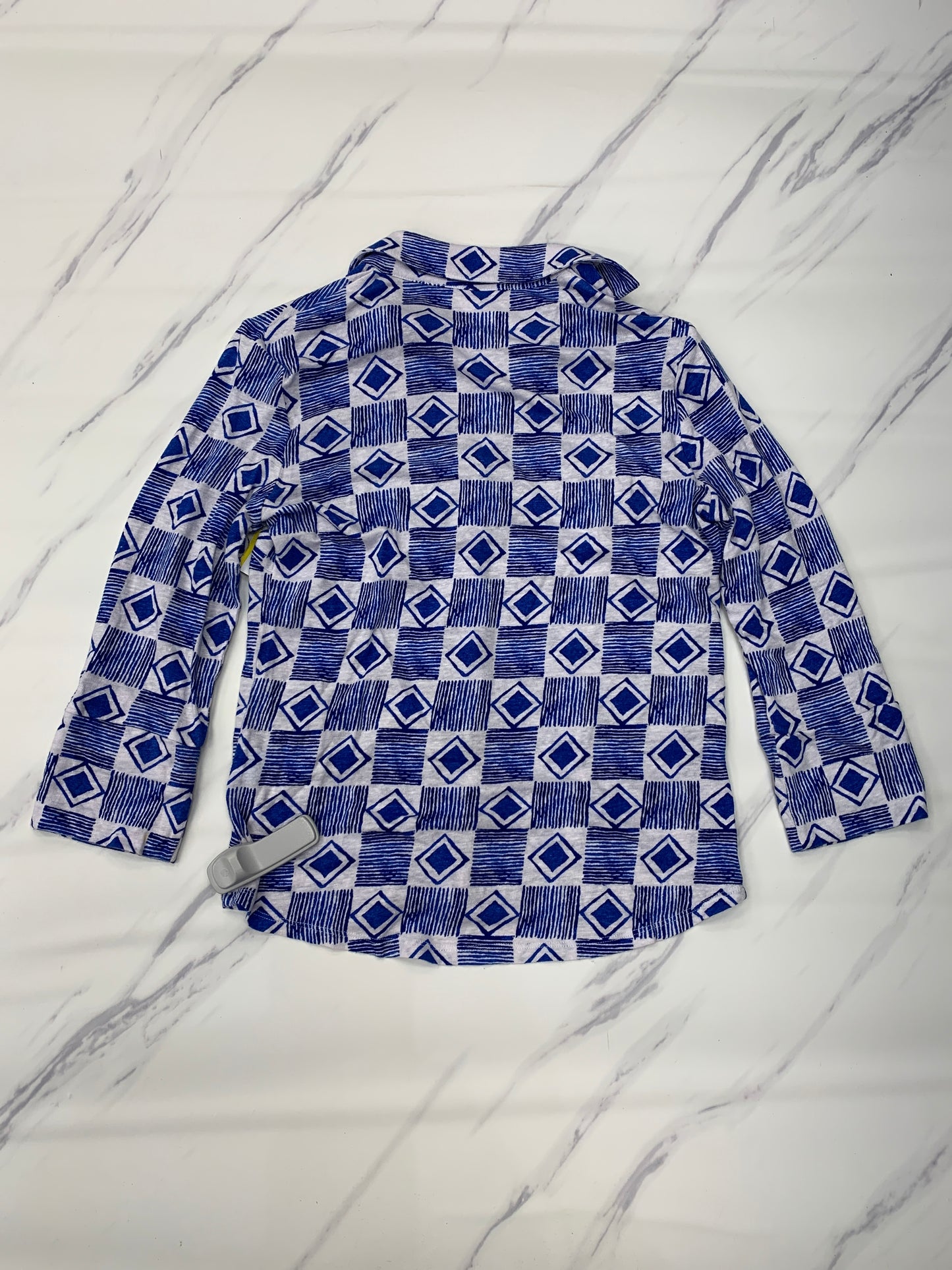 Top Long Sleeve By J Mclaughlin In Blue, Size: Xs