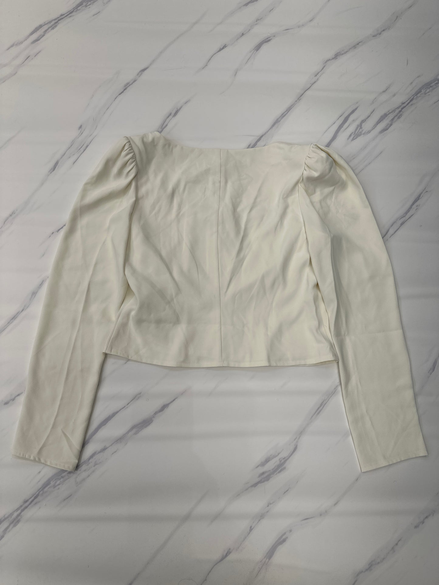 Top Long Sleeve By Wayf In Cream, Size: L