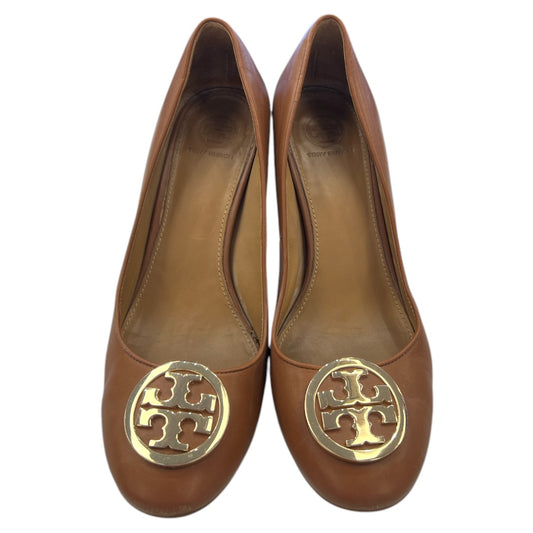 Shoes Designer By Tory Burch In Brown, Size: 7.5