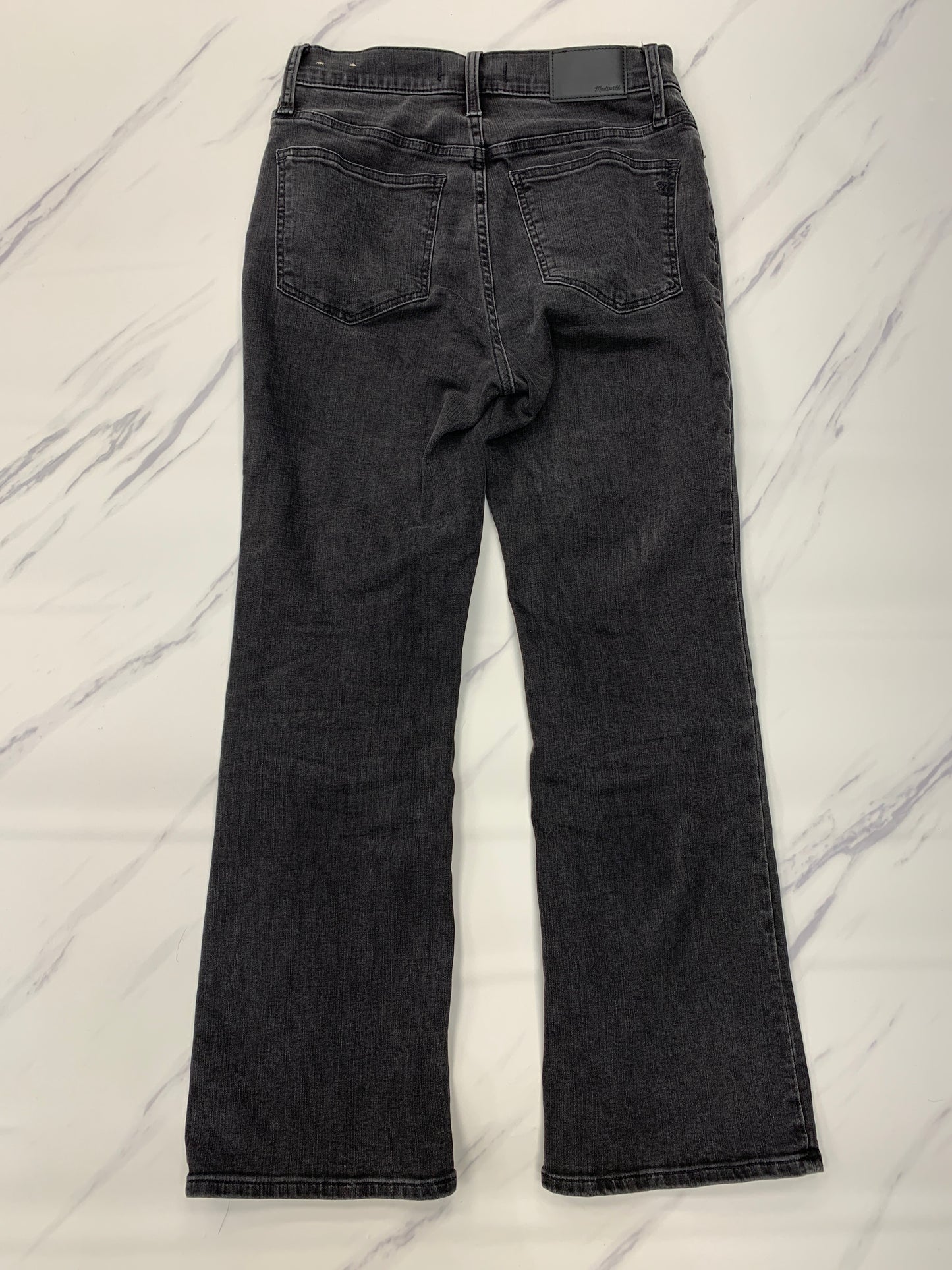 Jeans Cropped By Madewell In Black, Size: 2