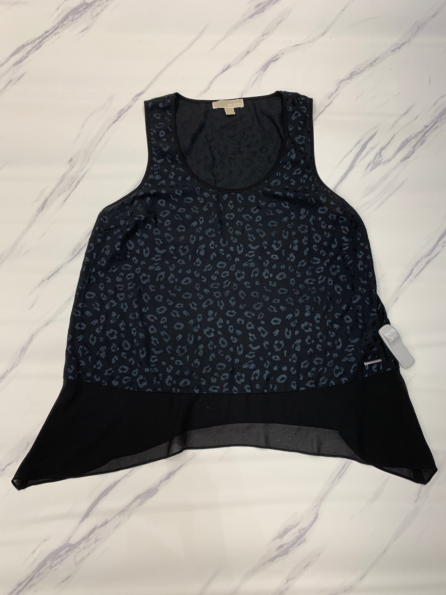 Top Sleeveless By Michael By Michael Kors In Black, Size: Xl