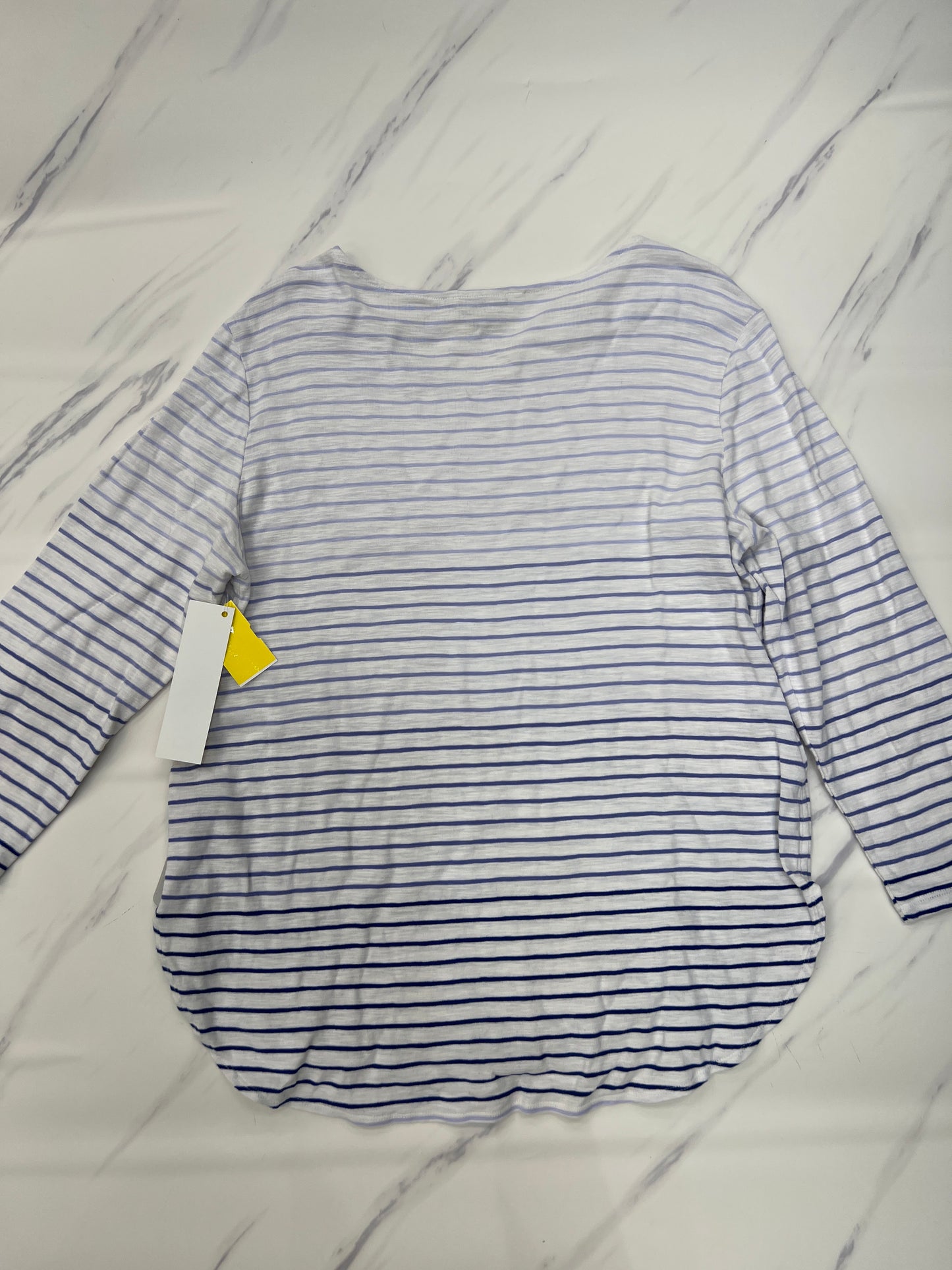 Top Long Sleeve By Tommy Bahama In Striped Pattern, Size: L