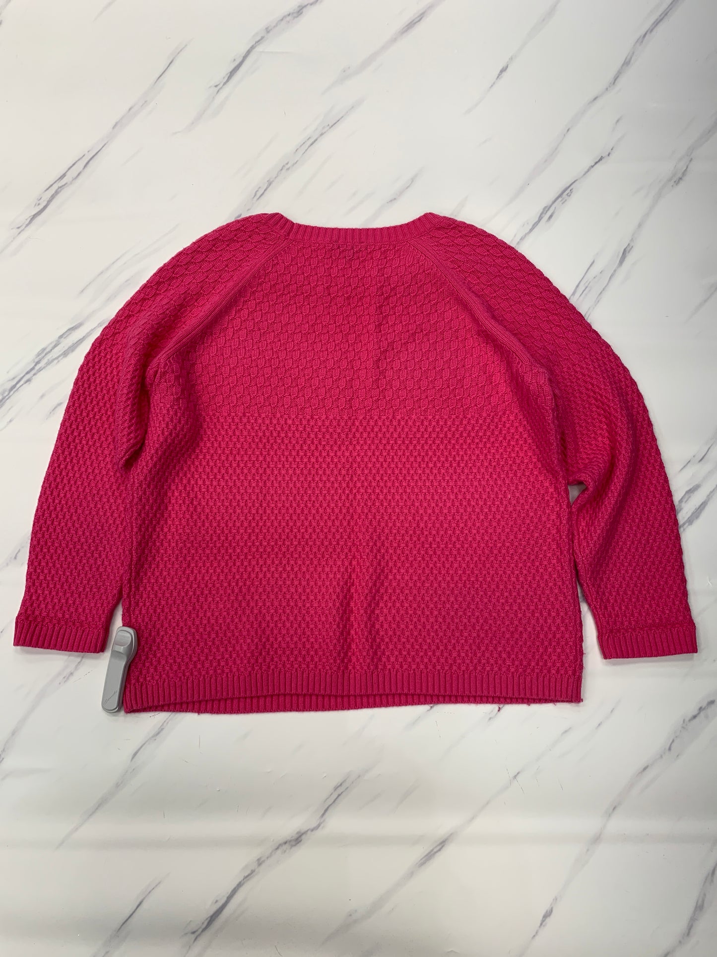 Sweater By Talbots In Pink, Size: Xlp