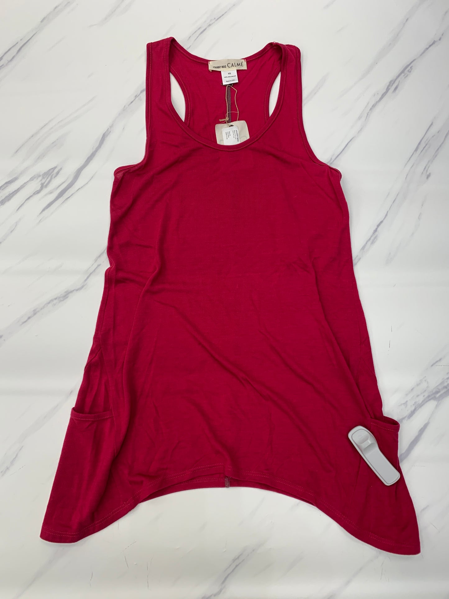 Top Sleeveless By Johnny Was In Pink, Size: Xs