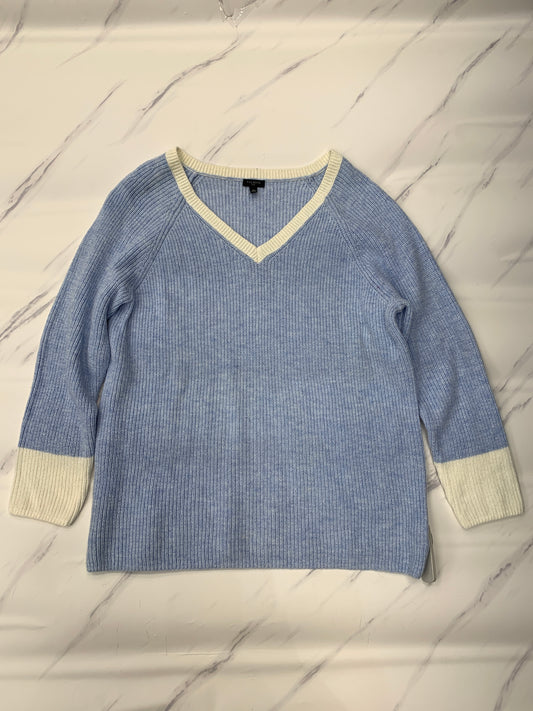 Sweater By Talbots In Blue, Size: 2x