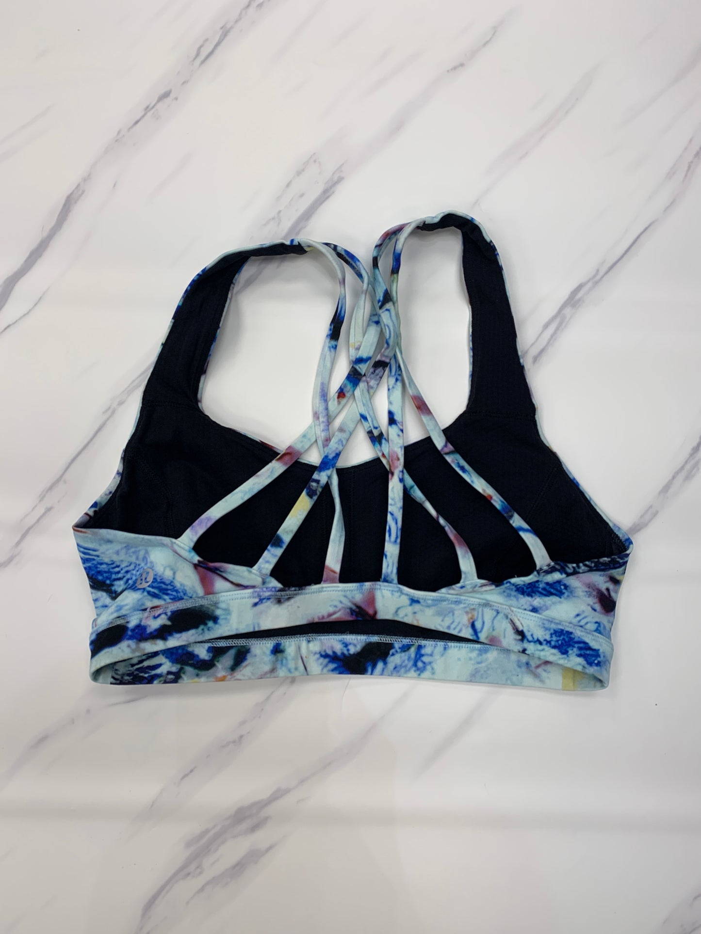 Athletic Bra By Lululemon In Blue, Size: 6