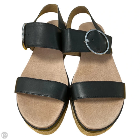 Sandals Designer By Ugg In Black, Size: 8