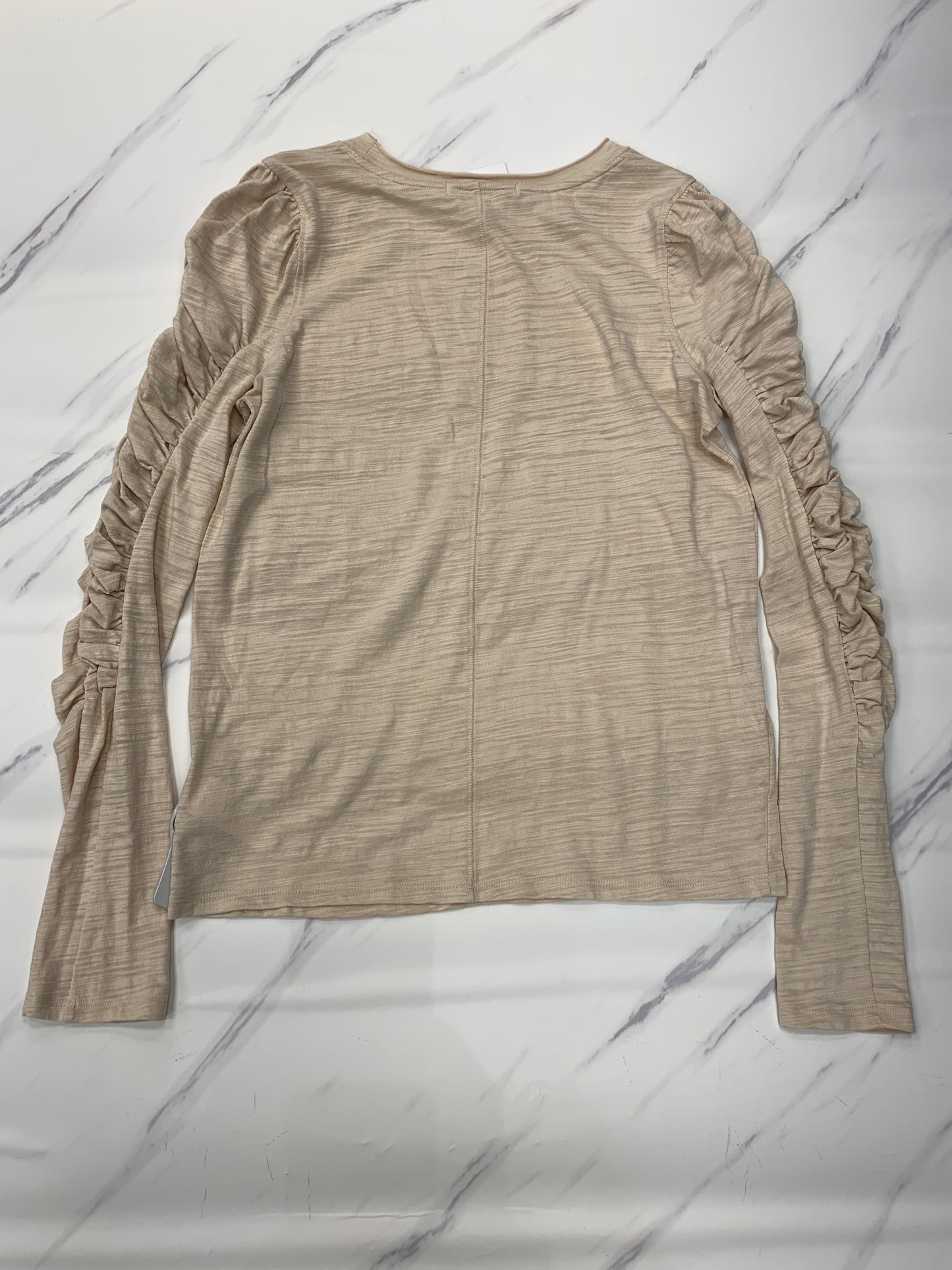 Top Long Sleeve By We The Free In Beige, Size: L