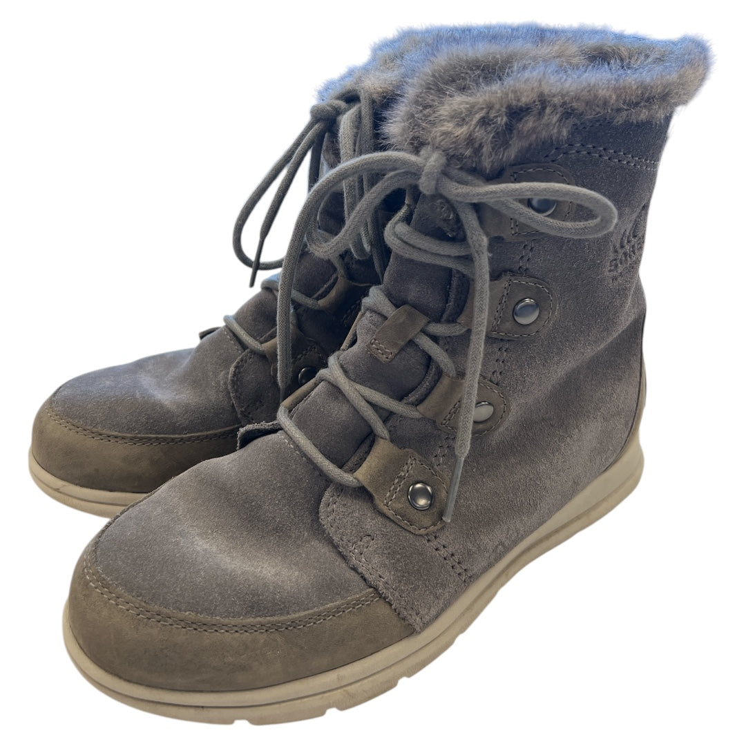 Boots Hiking By Sorel In Grey, Size: 8