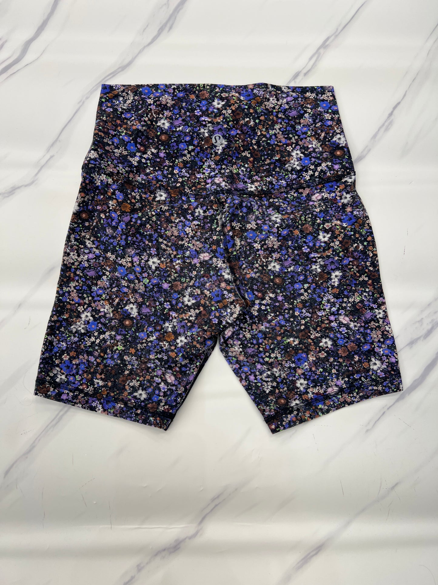 Athletic Shorts By Lululemon In Floral Print, Size: 6