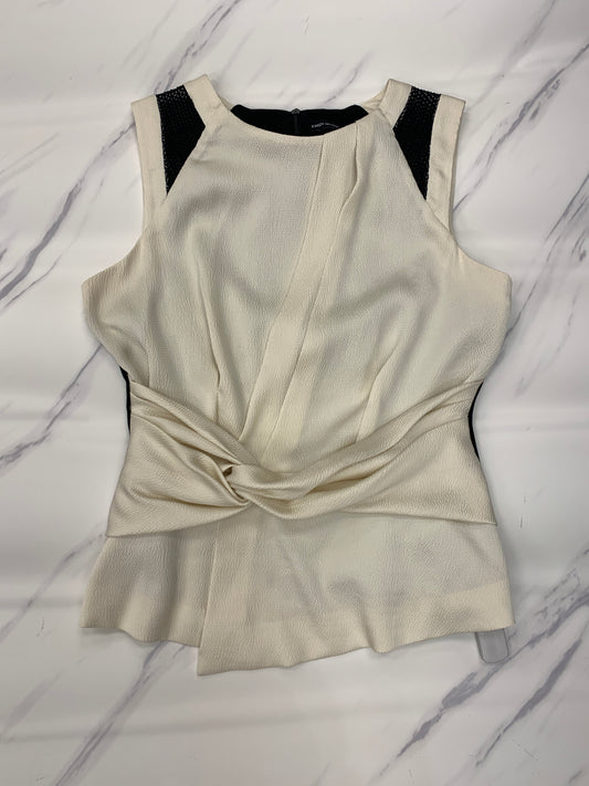 Top Sleeveless By Karen Millen In White, Size: 6