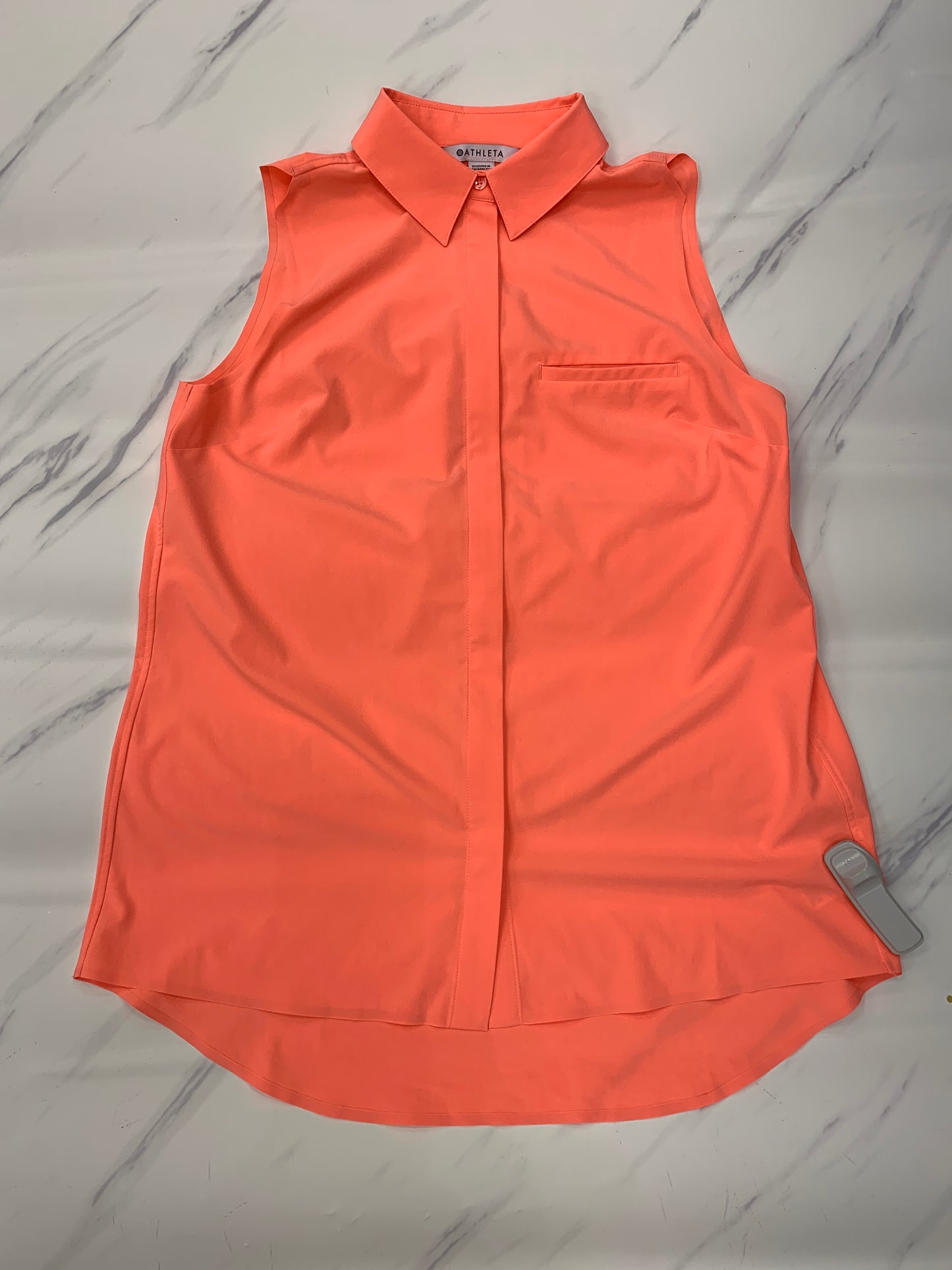 Athletic Tank Top By Athleta In Coral, Size: S