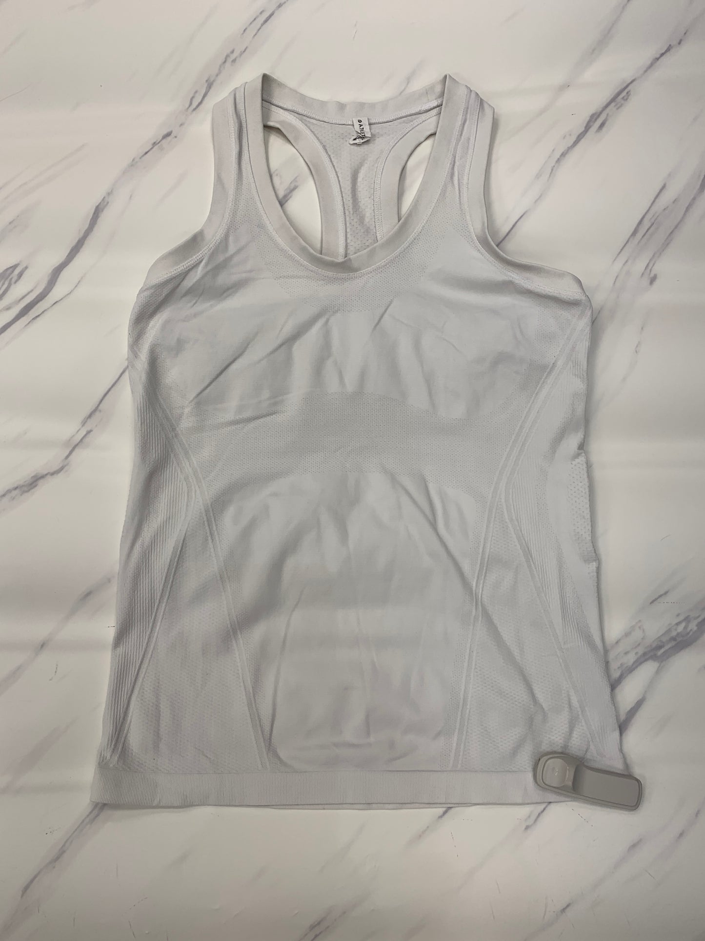 Athletic Tank Top By Athleta In White, Size: M