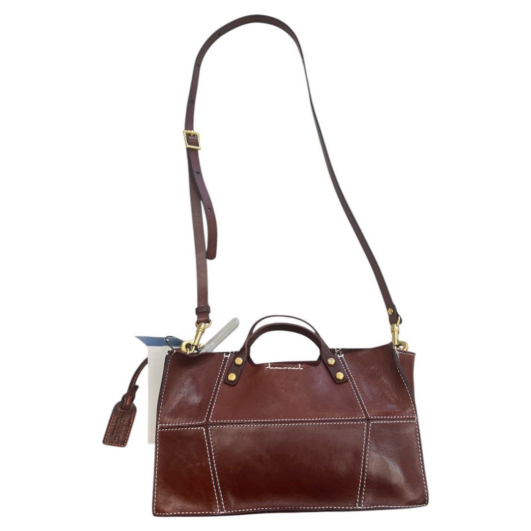 Crossbody Leather By Cma, Size: Medium