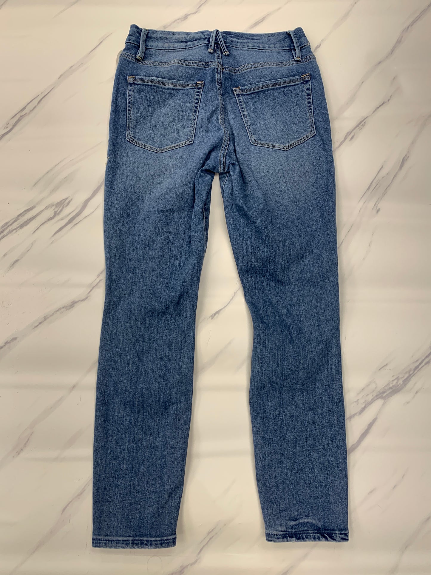 Jeans Skinny By Good American In Blue, Size: 8