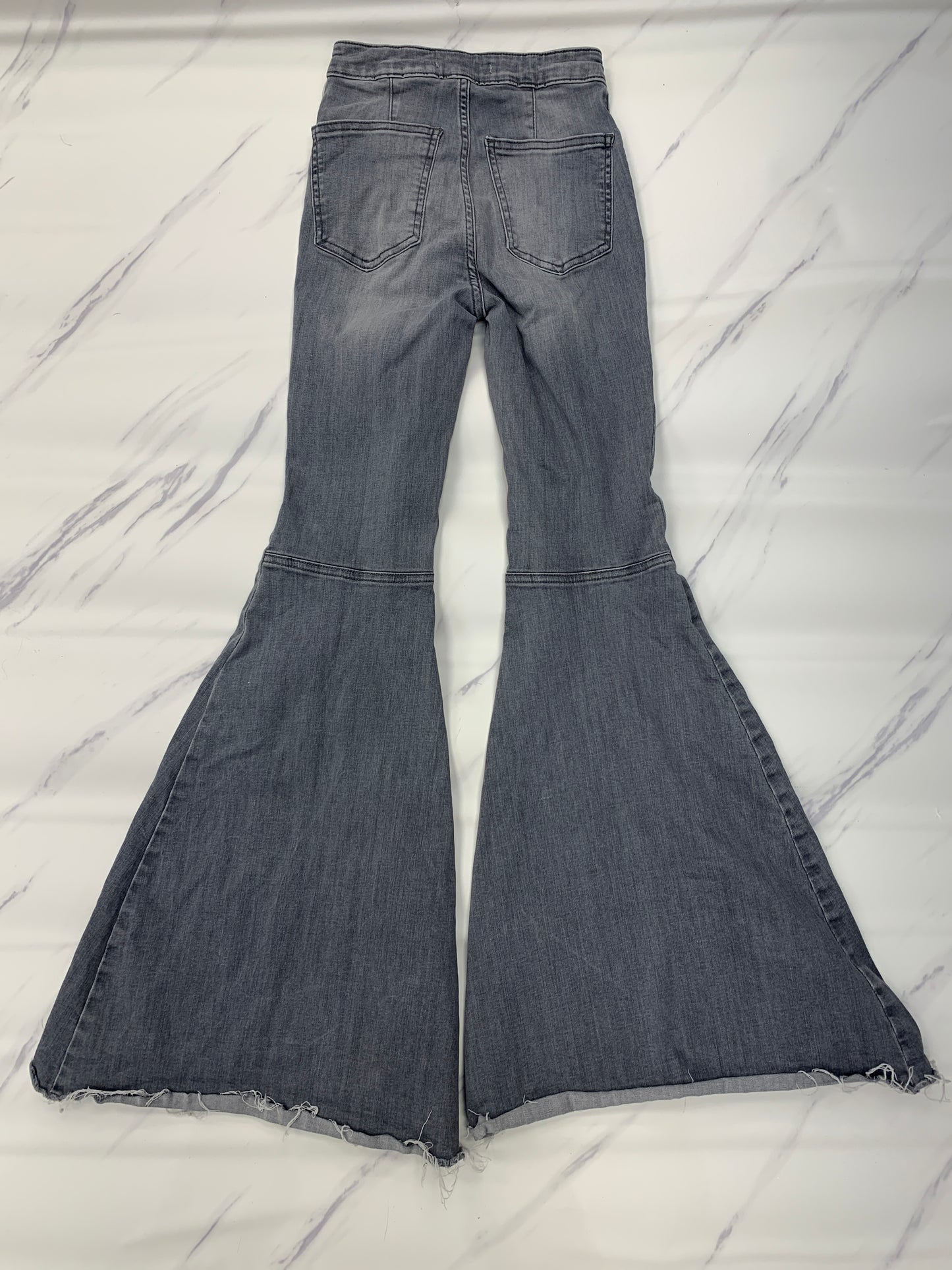 Jeans Flared By Free People In Black, Size: 0