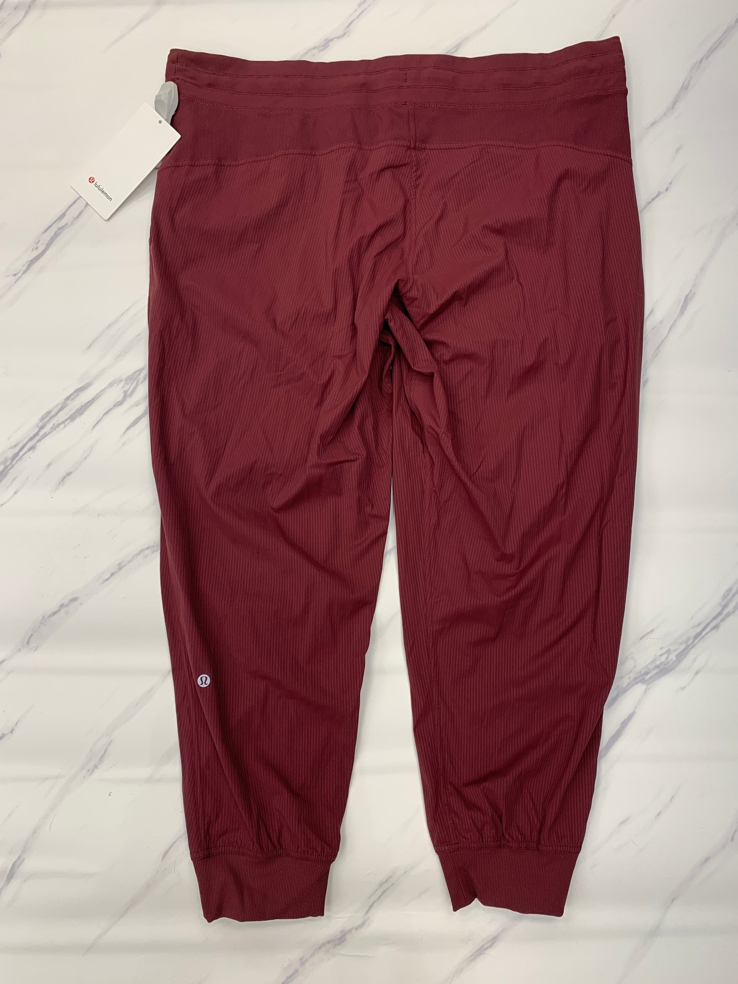 Athletic Pants By Lululemon In Maroon, Size: 20