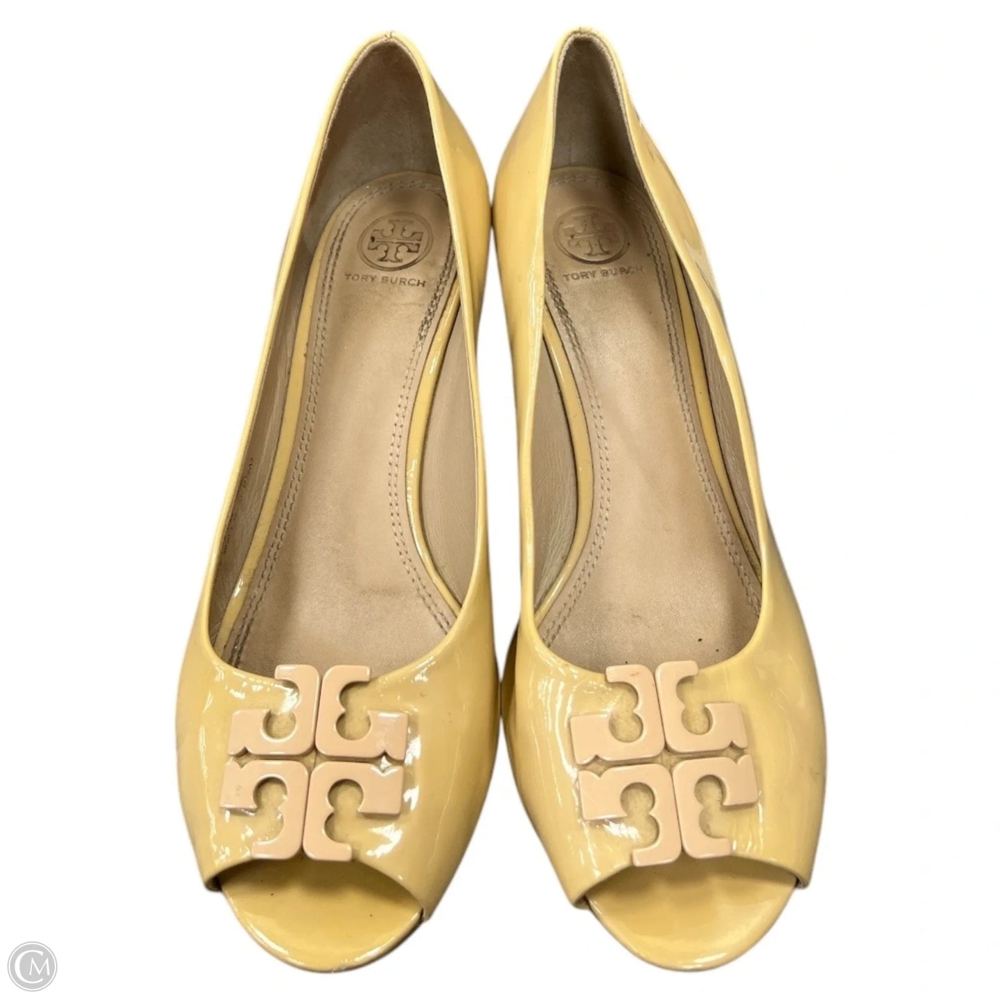 Shoes Designer By Tory Burch In Beige, Size: 8.5