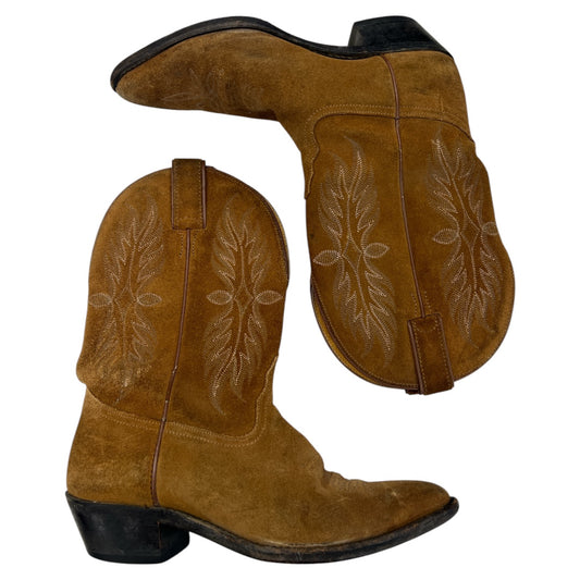 Boots Western By Tony Lama In Tan, Size: 8.5