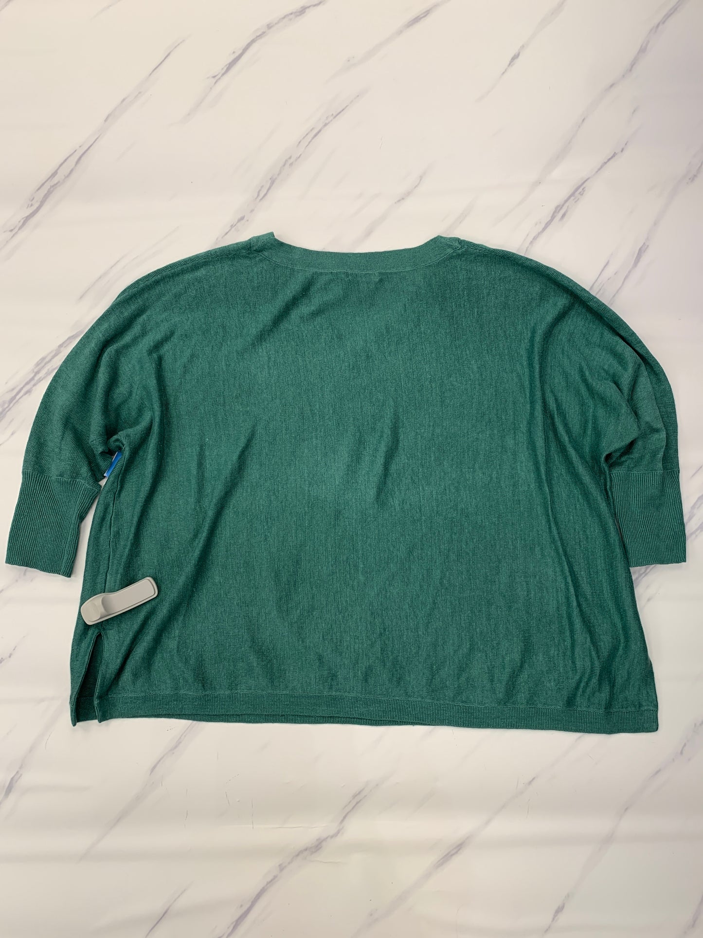 Sweater By Garnet Hill In Green, Size: Xs