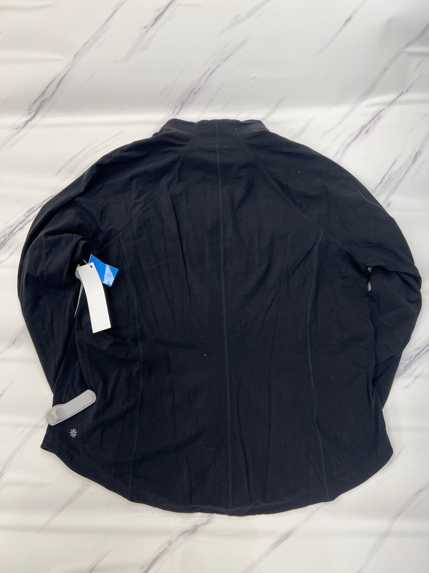 Athletic Jacket By Athleta In Black, Size: 2x