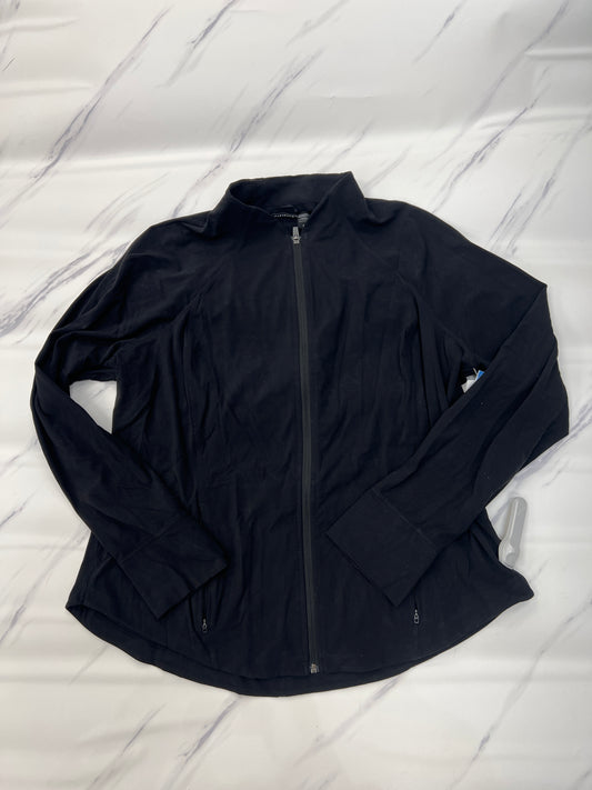 Athletic Jacket By Athleta In Black, Size: 2x