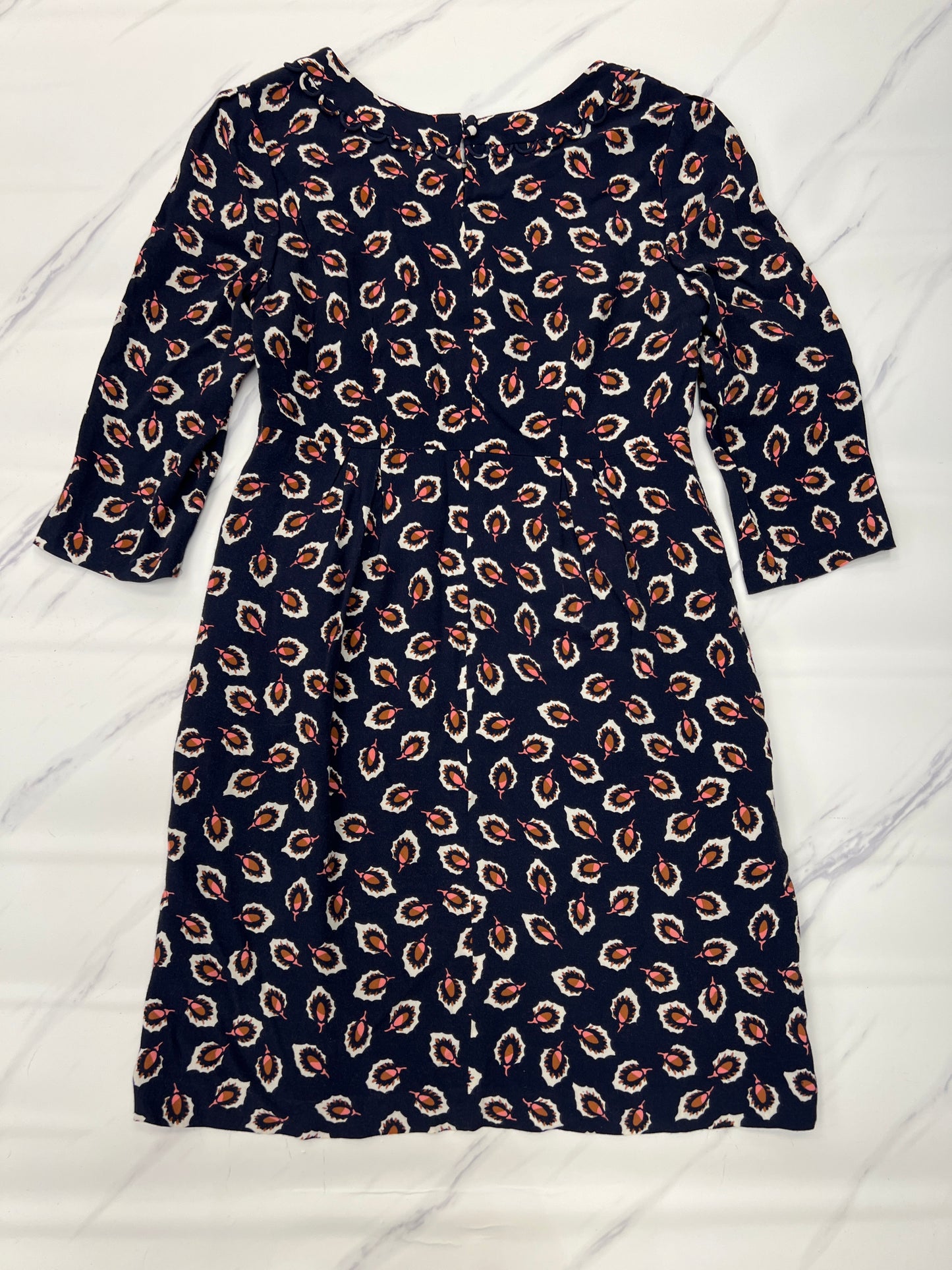 Dress Casual Midi By Boden In Blue, Size: 6