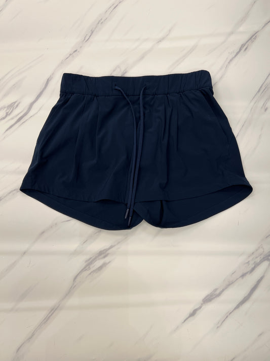 Athletic Shorts By Lululemon In Blue, Size: 4