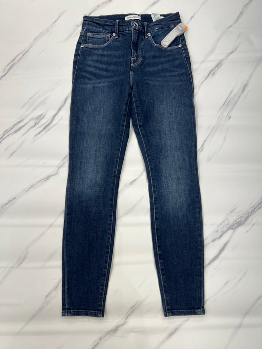 Jeans Skinny By Good American In Blue, Size: 2