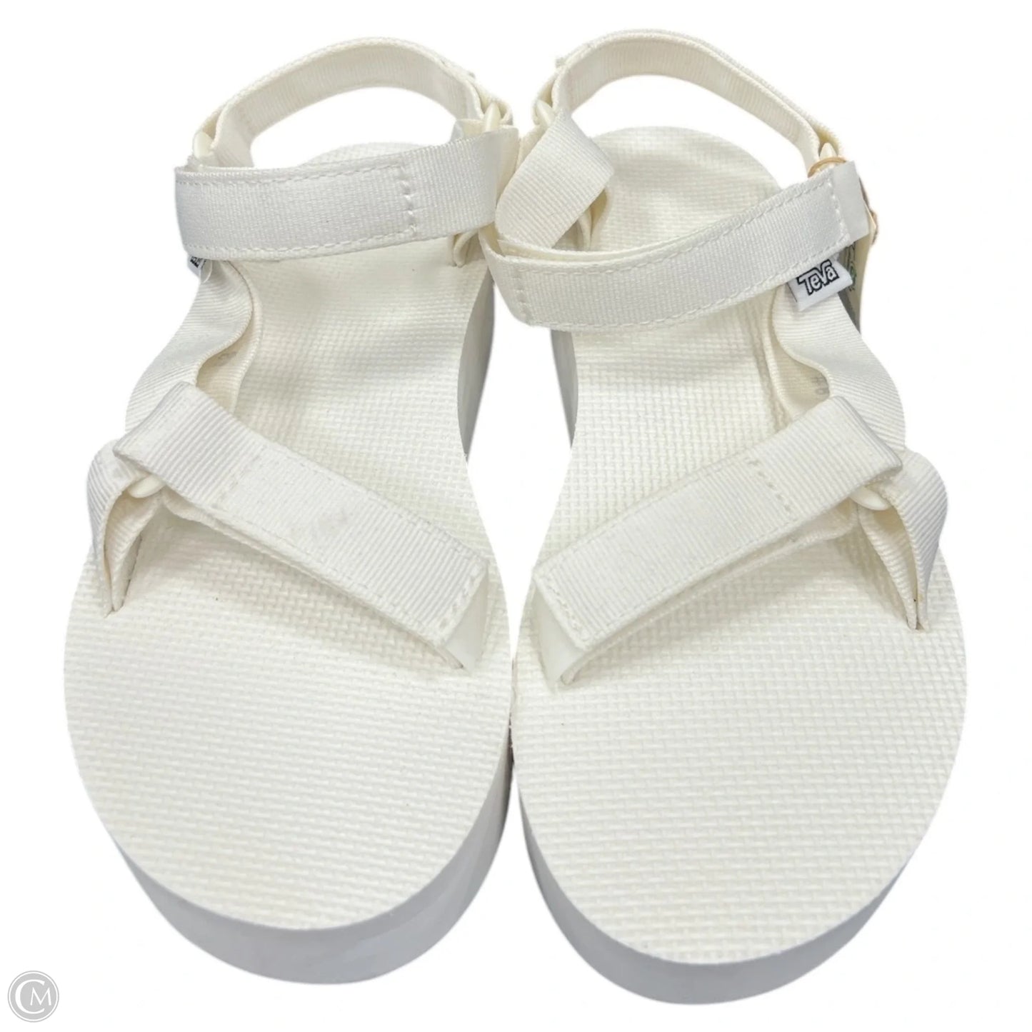 Sandals Flats By Teva In White, Size: 8