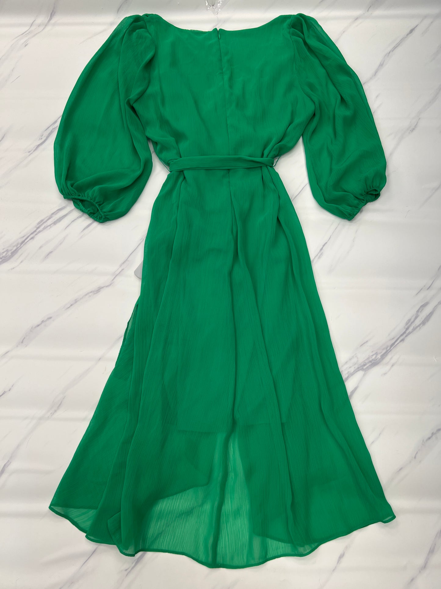 Dress Casual Maxi By Dkny In Green, Size: 14