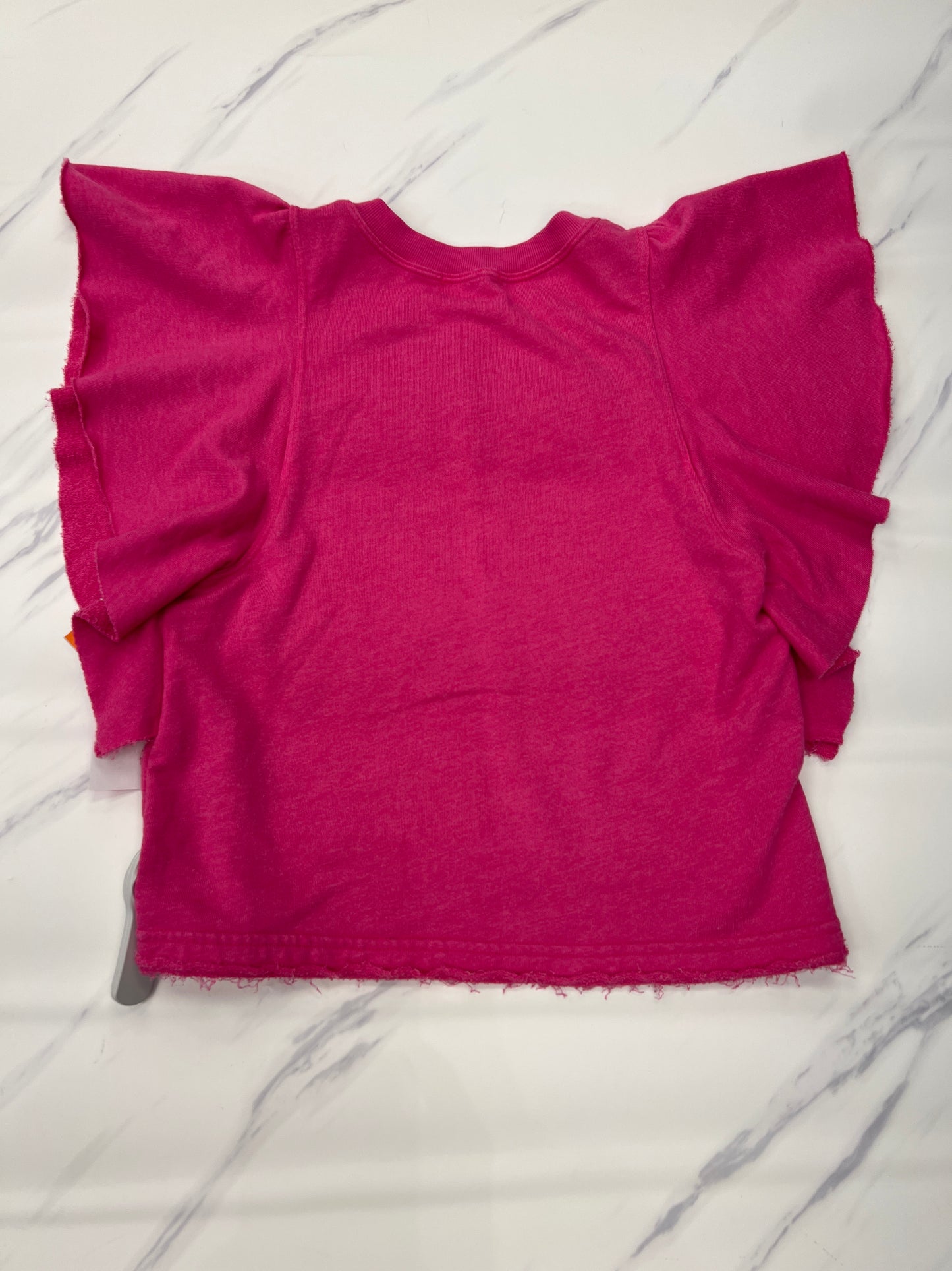 Top Short Sleeve By Michael Stars In Pink, Size: Xs