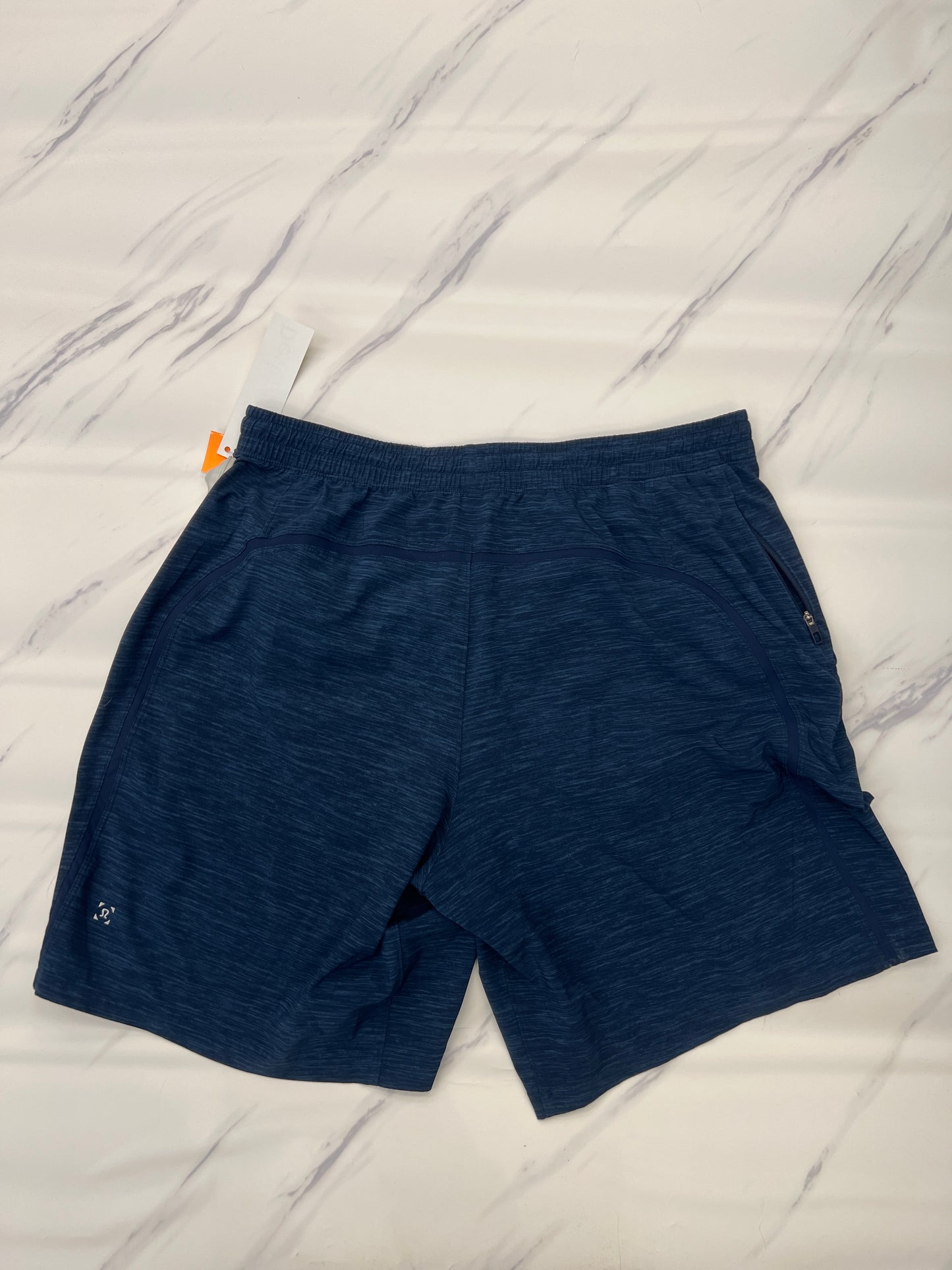 Athletic Shorts By Lululemon In Blue, Size: Xl