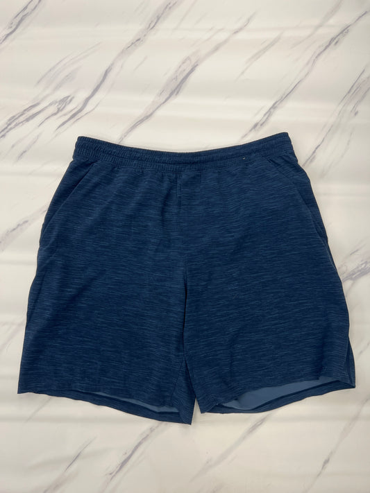 Athletic Shorts By Lululemon In Blue, Size: Xl