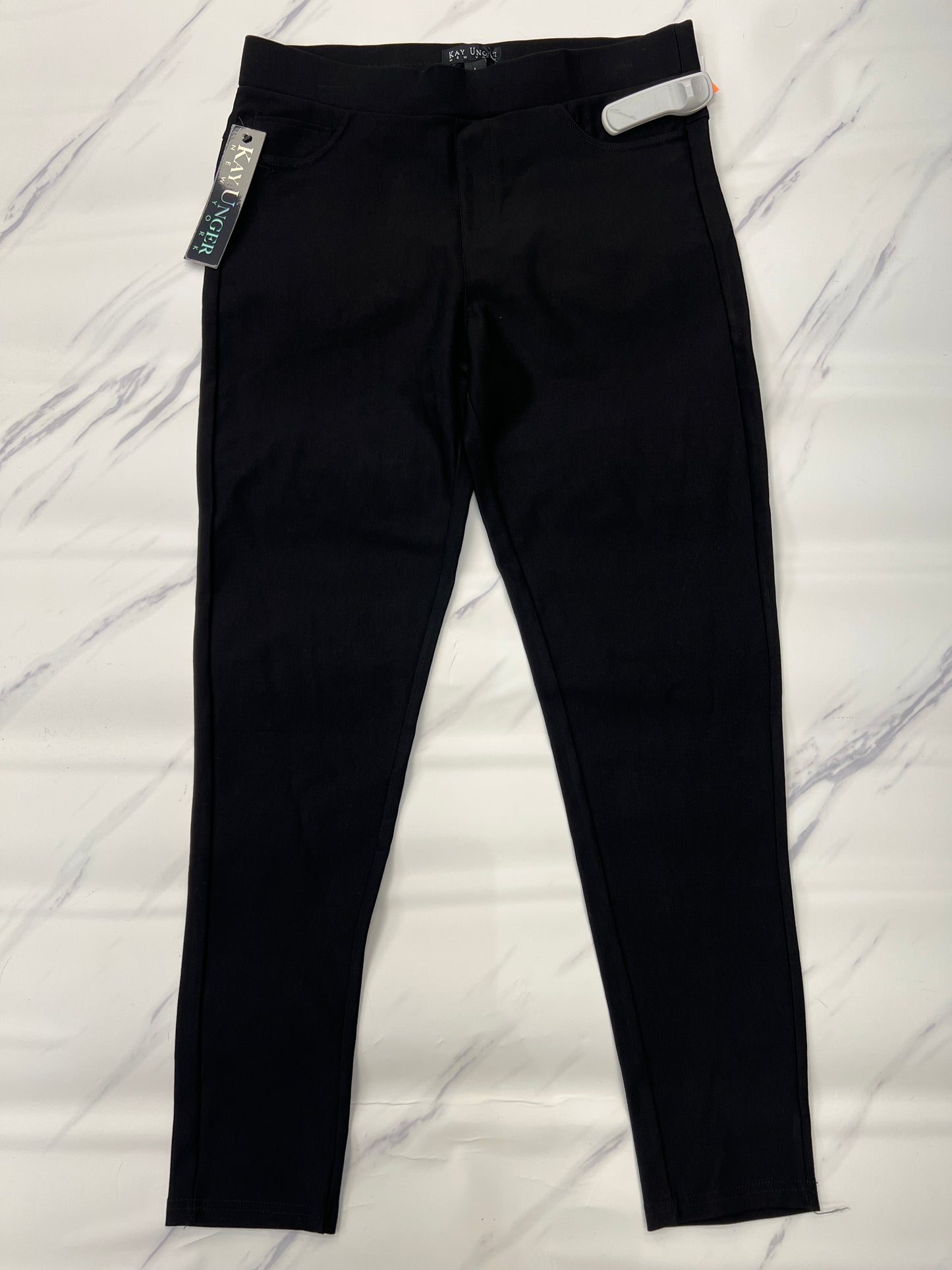 Pants Dress By Kay Unger In Black, Size: L