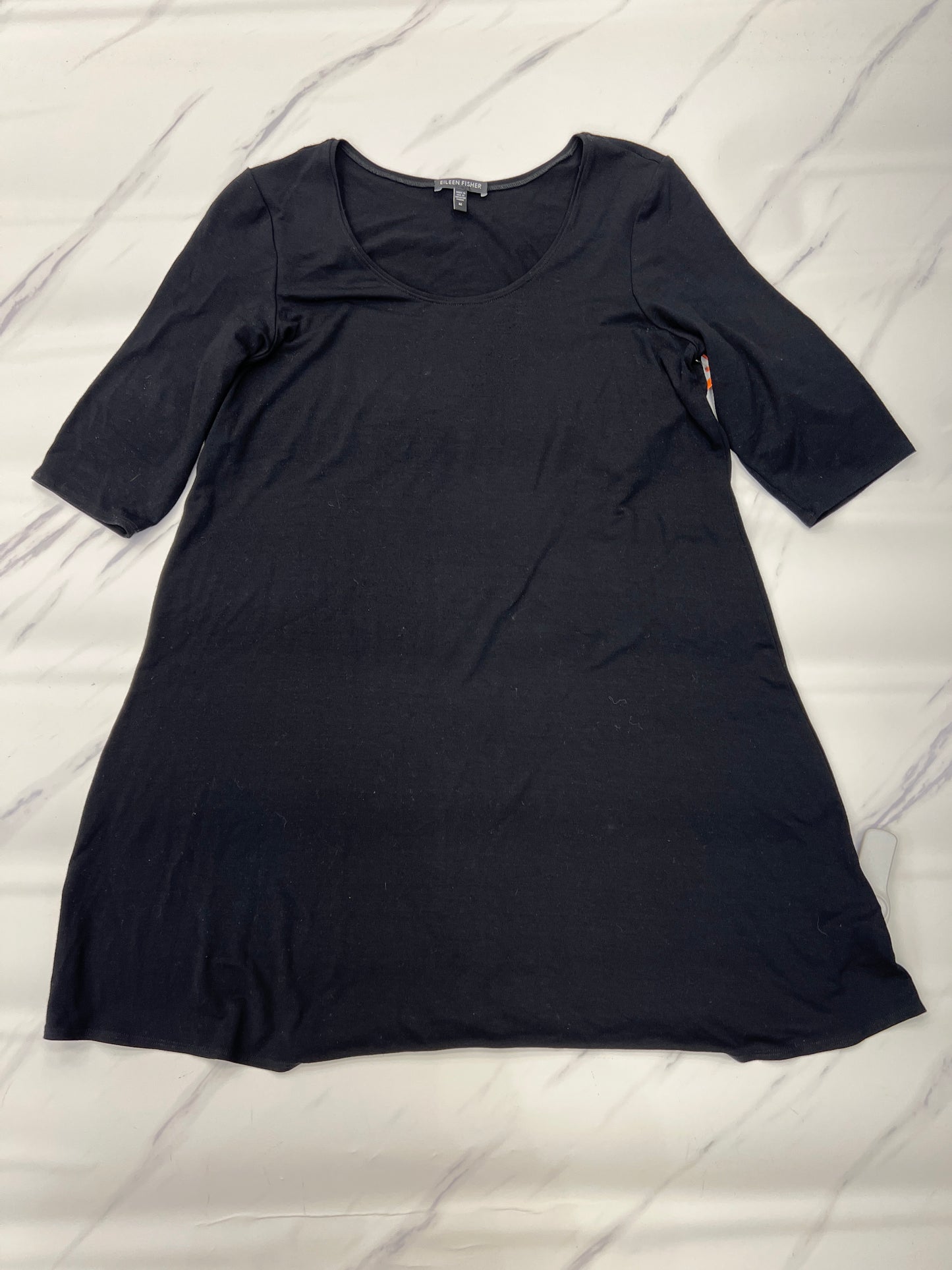 Dress Casual Short By Eileen Fisher In Black, Size: M