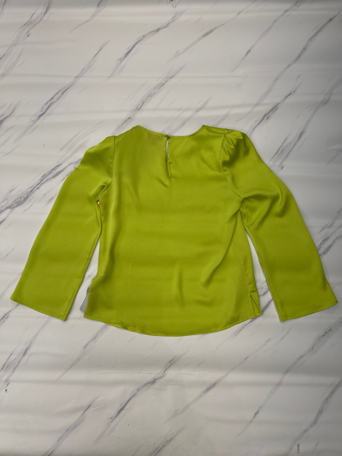 Top Long Sleeve By Vince Camuto In Yellow, Size: Xxs