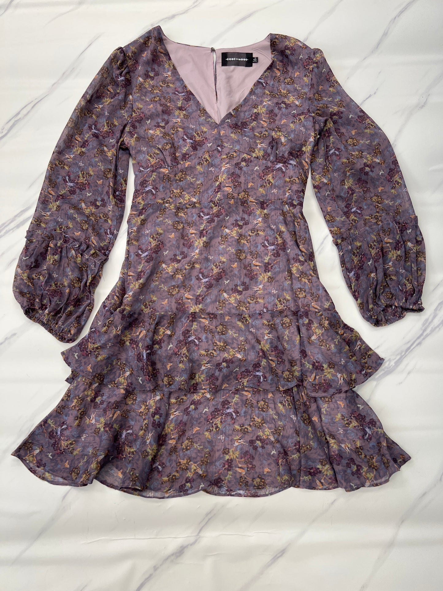 Dress Casual Midi By Clothes Mentor In Purple, Size: S