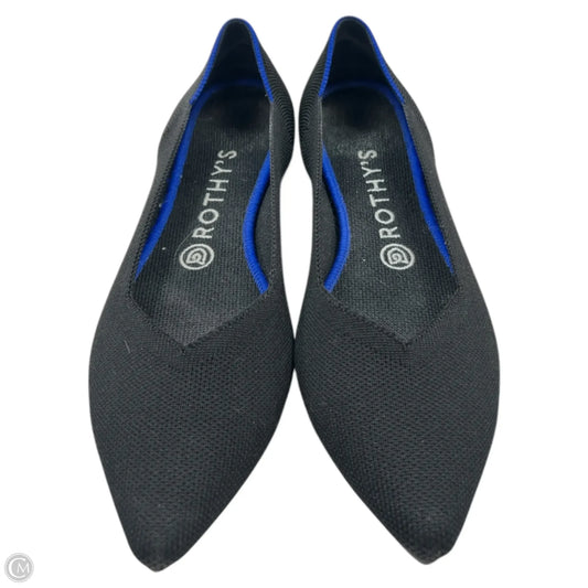 Shoes Flats By Rothys In Black, Size: 8.5