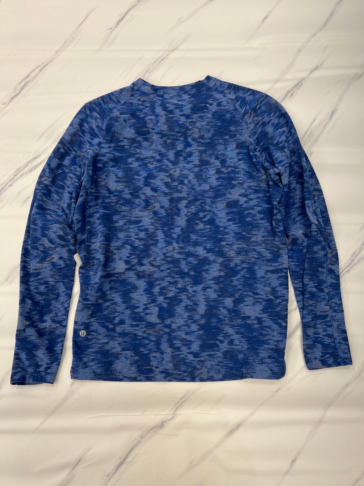 Athletic Sweatshirt Crewneck By Lululemon In Blue, Size: M