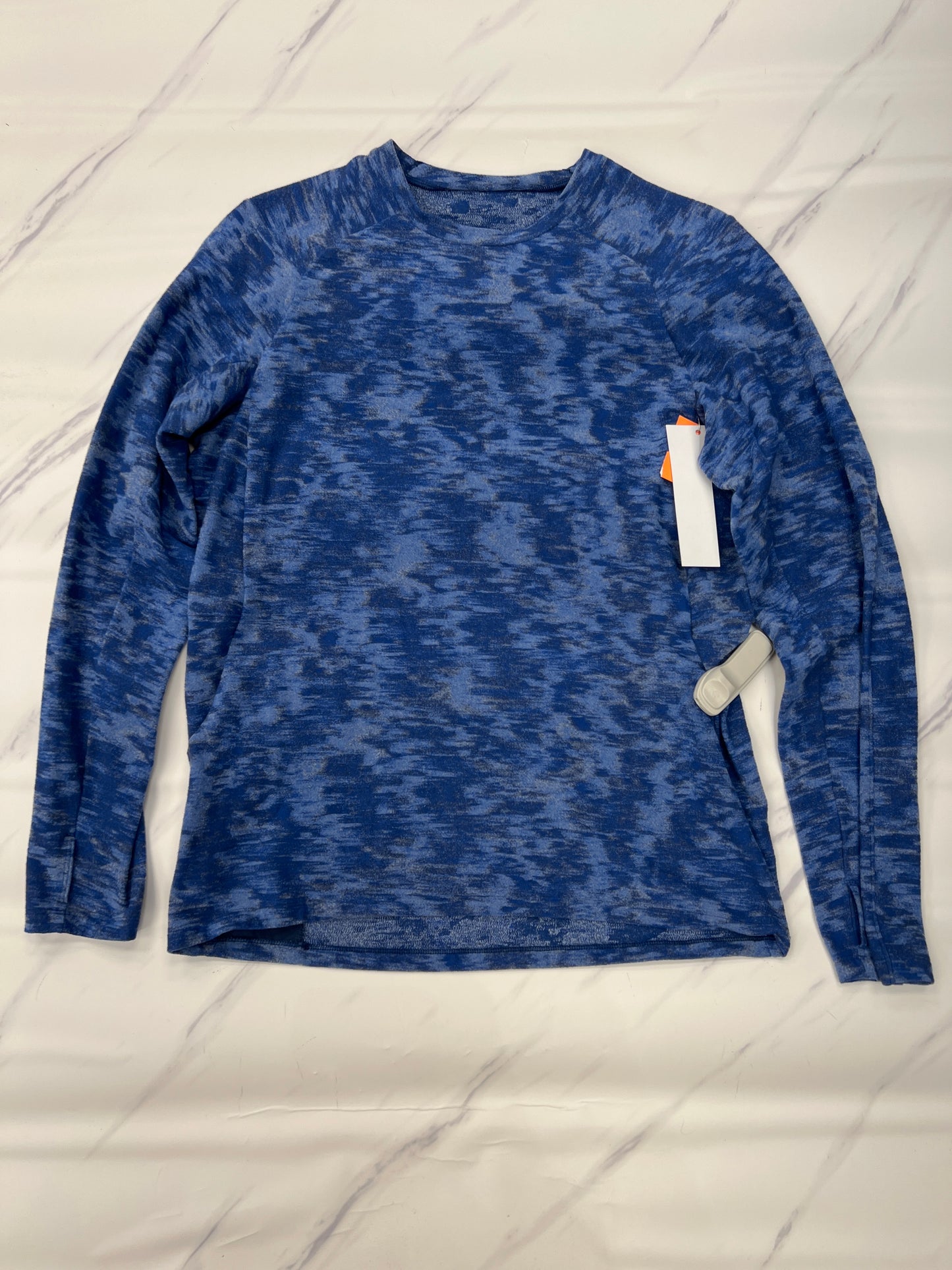 Athletic Sweatshirt Crewneck By Lululemon In Blue, Size: M