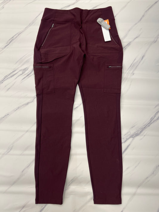 Athletic Pants By Athleta In Maroon, Size: 14l