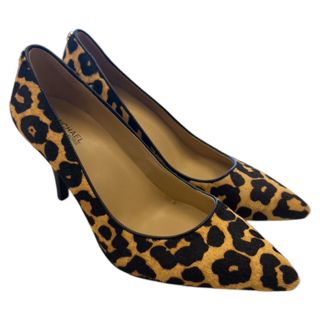 Shoes Heels Kitten By Michael By Michael Kors In Animal Print, Size: 6.5