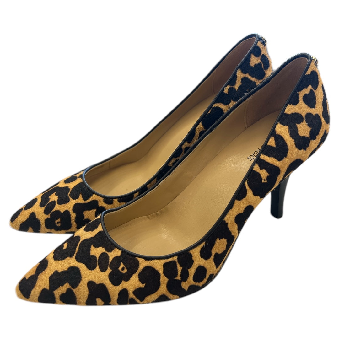 Shoes Heels Kitten By Michael By Michael Kors In Animal Print, Size: 6.5