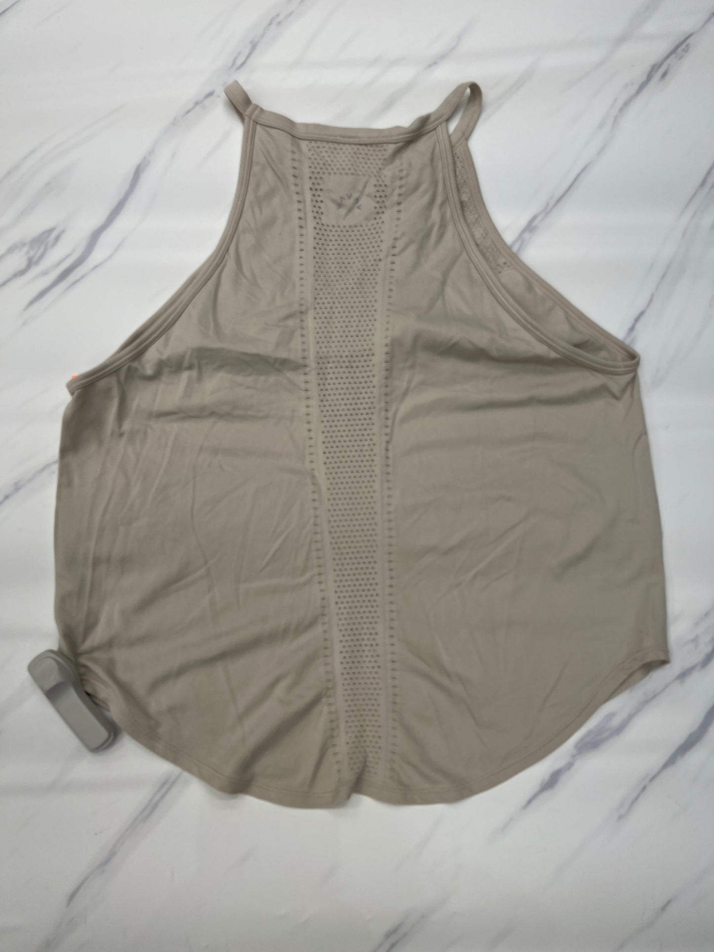 Athletic Tank Top By Varley In Beige, Size: S