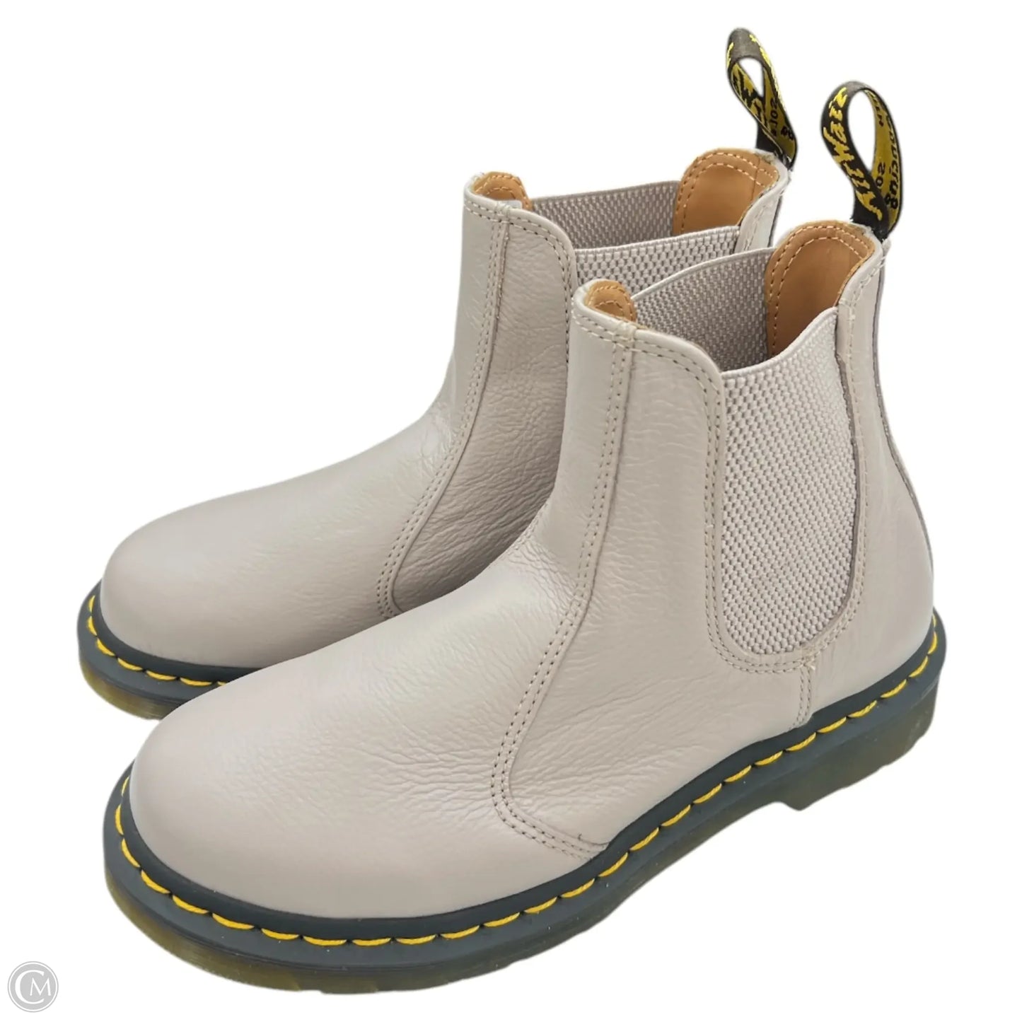 Boots Combat By Dr Martens In Beige, Size: 8