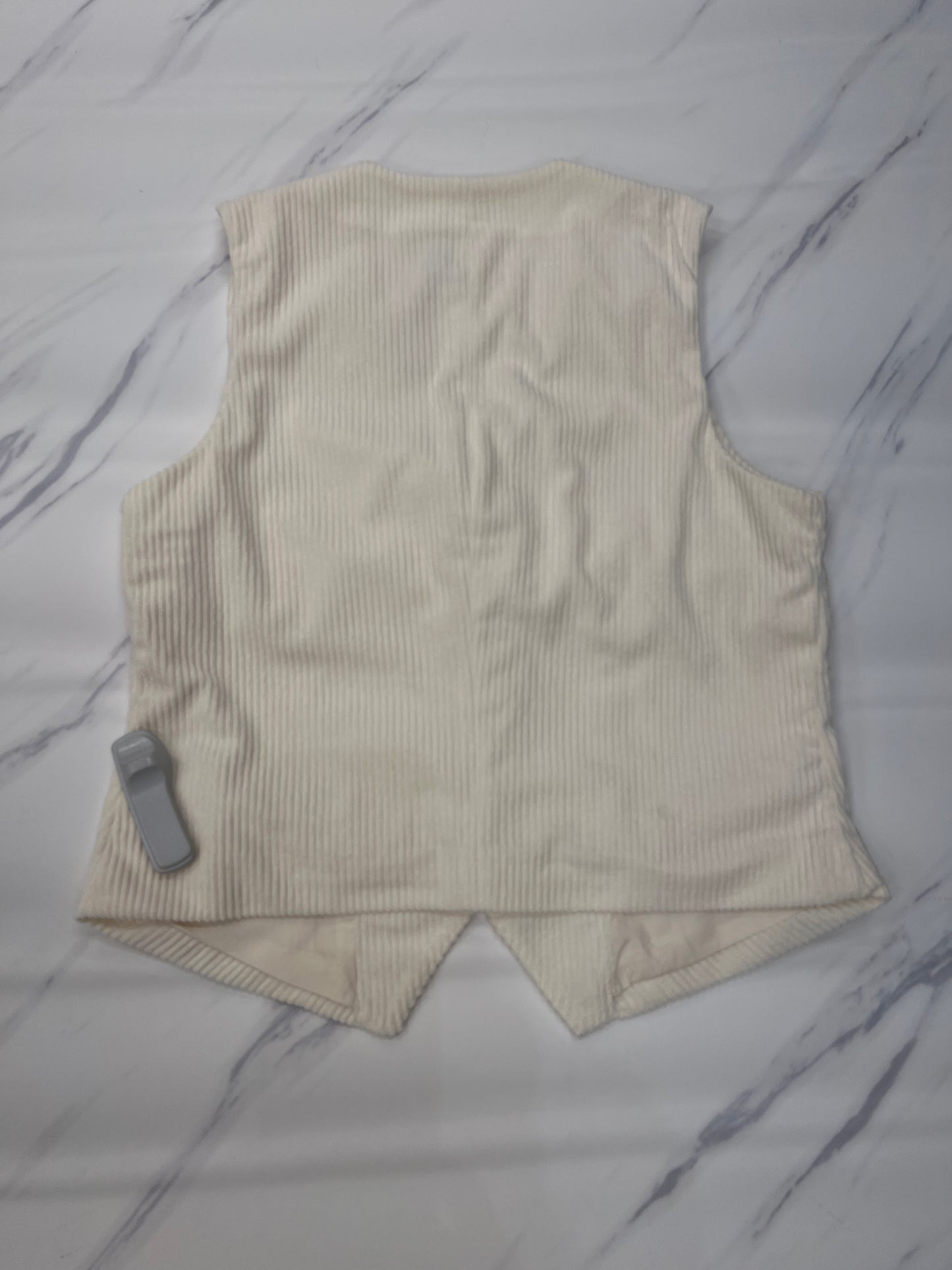 Vest Other By Evereve In Cream, Size: M