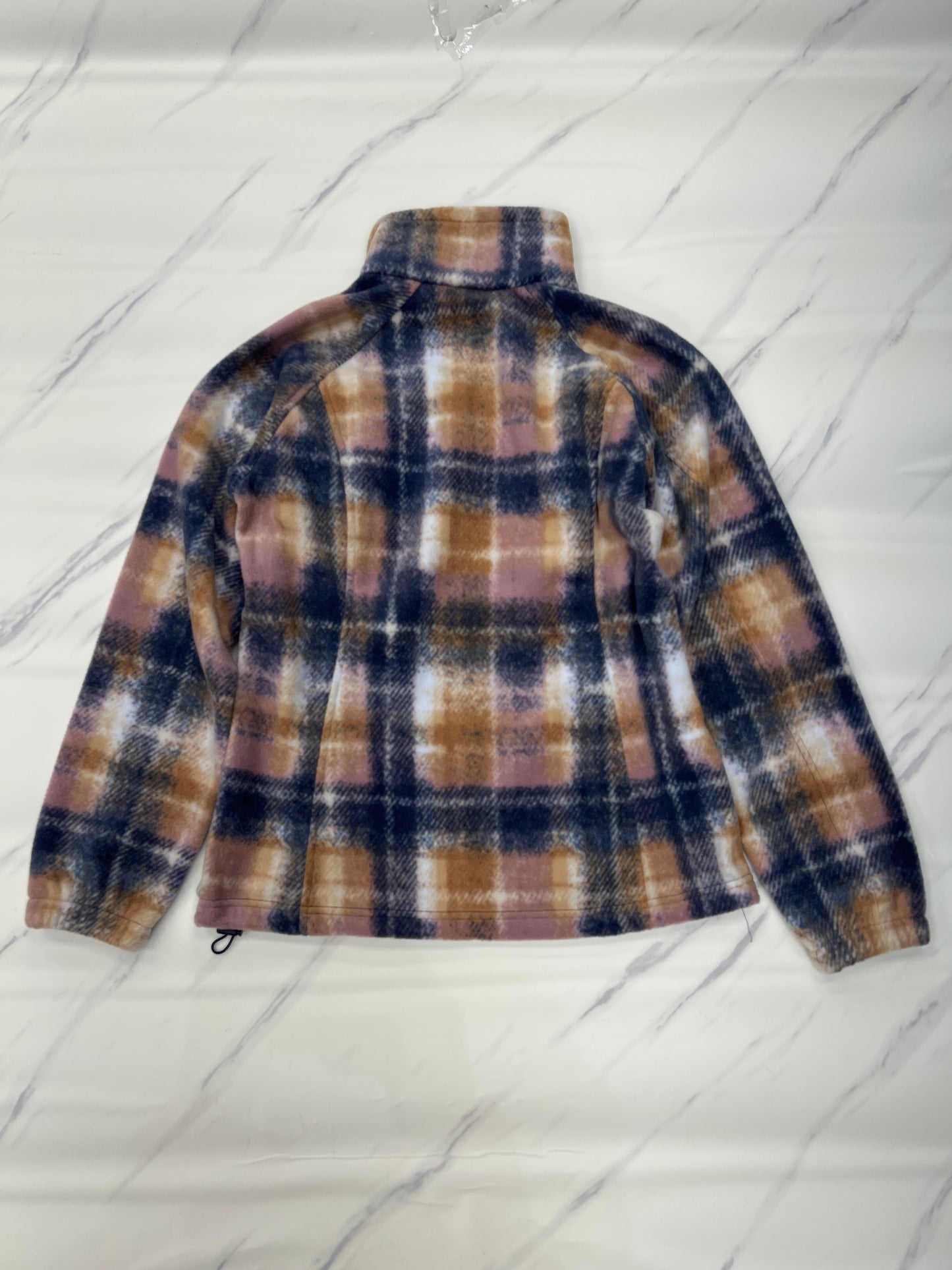 Athletic Fleece By Columbia In Plaid Pattern, Size: M