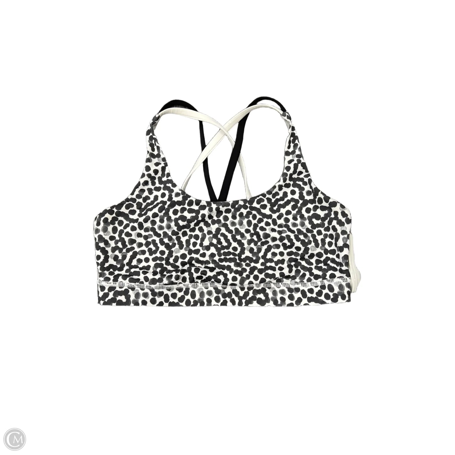 Athletic Bra By Lululemon In Animal Print, Size: 10