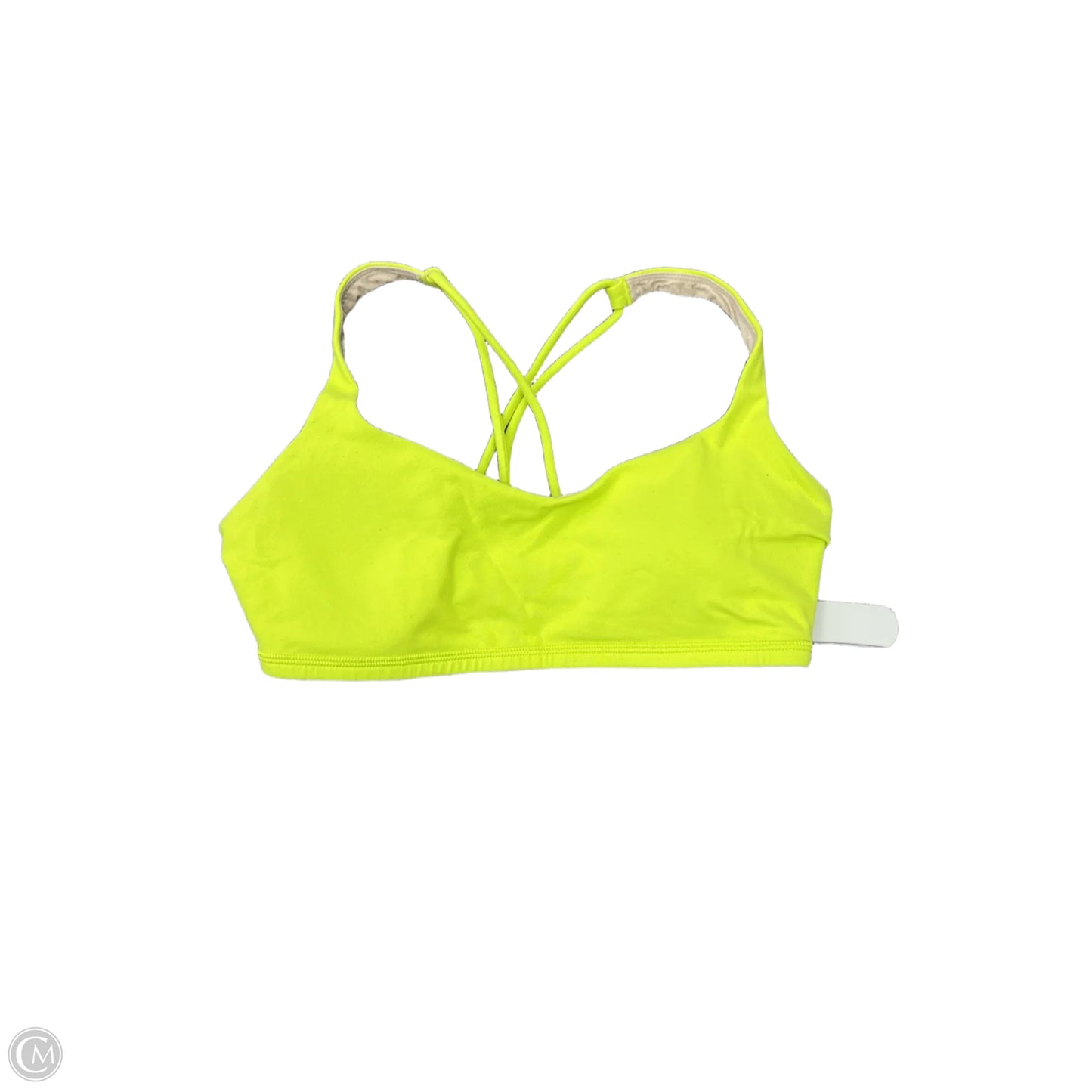 Athletic Bra By Lululemon In Green, Size: 10